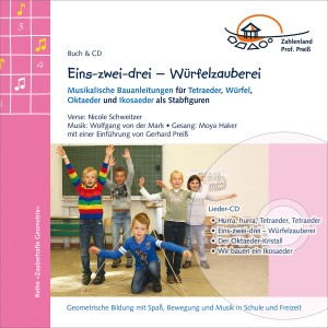 Titelbild Eins-zwei-drei – Würfelzauberei (Buch und CD)